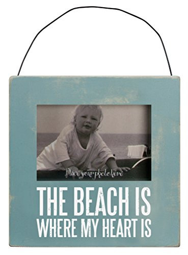 Primitives by Kathy Mini Box Frame, The Beach, 4.5 Square Inch