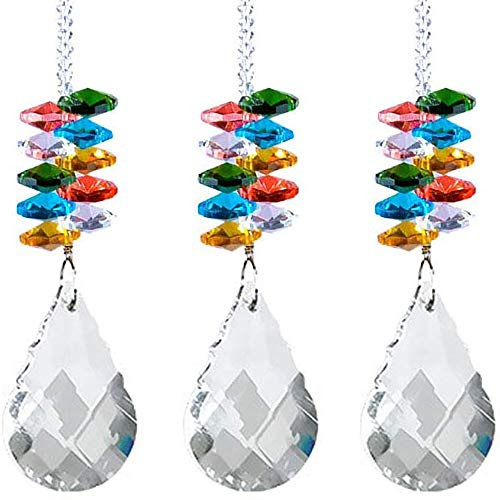 Chandelier Crystals Ball Prisms Rainbow Octogon Chakra Suncatcher Hanging Crystals Prisms Crystal Pendants for Windows Gift Crystals Prisms Chandelier Crystals Ball Prisms Rainbow Octogon Chakra Suncatcher Hanging Crystals Prisms Crystal Pendants for Windows Gift Crystals Prisms