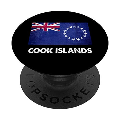 Cook Islands Maori Cook Islands Flag PopSockets Grip and Stand for Phones and Tablets