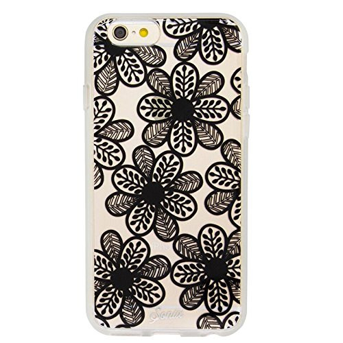 Sonix Cell Phone Case for Apple iPhone 6 Plus/6s Plus - Retail Packaging - Boho Floral Black
