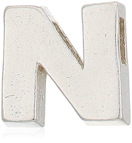 Alex And Ani Replenishment 19 Womens Create Your Own Initial N Charm Sterling Silver