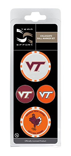 Team Effort Virginia Tech Hokies Ball Marker Set