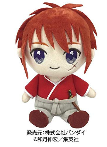 Bandai Rurouni Kenshin Mini Plush Doll Himura Kenshin