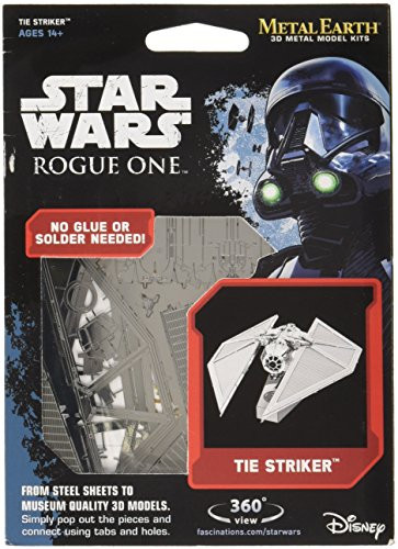 Fascinations Metal Earth Star Wars Rogue One TIE Striker 3D Metal Model Kit