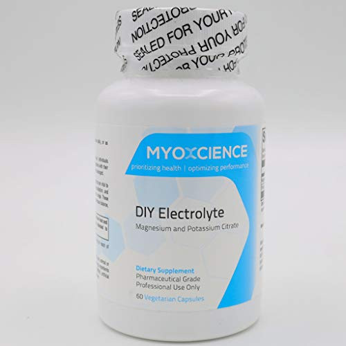 DIY Electrolyte 99 mg Potassium and 50 mg Magnesium Citrate Per Cap in Bioavailable Forms DIY Electrolyte 99 mg Potassium and 50 mg Magnesium Citrate Per Cap in Bioavailable Forms