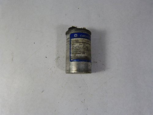 GE Capacitor Round 20 uf MFD 370 Volt Z97F9602 97F9602