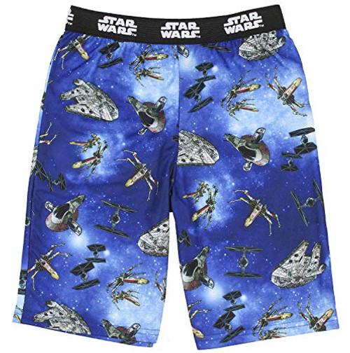 Star Wars Boys Youth Starfighters Millennial Falcon Tie Fighter X-Wing Pajama Sleep Shorts MD 68 Star Wars Boys Youth Starfighters Millennial Falcon Tie Fighter X-Wing Pajama Sleep Shorts MD 68