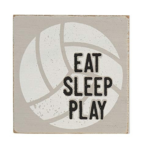 Dicksons Eat Sleep Play White Volleyball 3 x 3 MDF Decorative Wall and Tabletop Sign Plaque Dicksons Eat Sleep Play White Volleyball 3 x 3 MDF Decorative Wall and Tabletop Sign Plaque