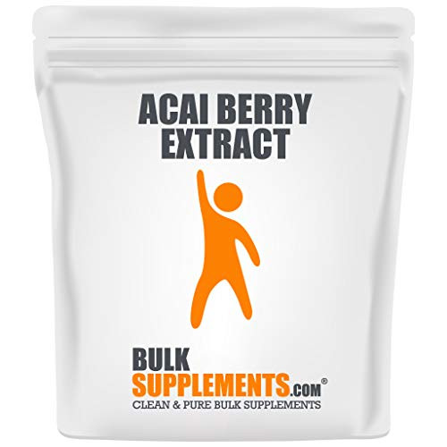 Bulksupplements Acai Berry Extract Powder 100 Grams 83 Servings
