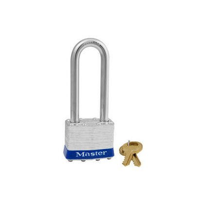 Master Lock 1DLJ Laminated No_ 1 Long Shackle Padlock