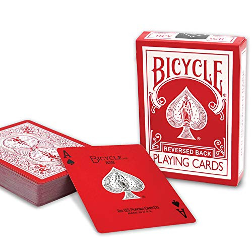 Bicycle Red Reverse Deck by Magic Makers