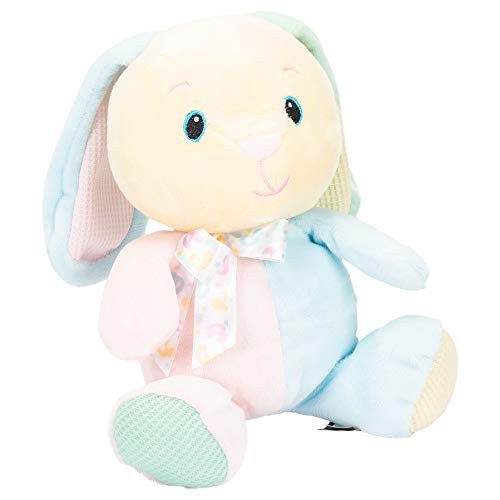 First & Main Sweet Rabbit The Multicolored 6 x 9 inch Polyester Plush Teddy