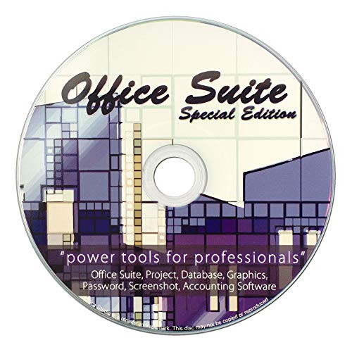 Office Studio Special Edition on CD for Home Student and Business Compatible with Microsoft Office Word Excel PowerPoint for Windows 10 8 7