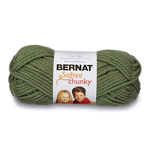 Bernat Softee Chunky Yarn, Forest, Single Ball
