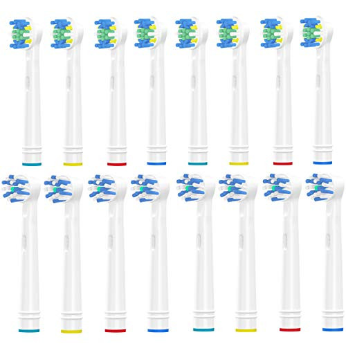 VINFANY 16Pcs Refills Brush Heads Compatible with for Oral-B Electric Toothbrush VINFANY 16Pcs Refills Brush Heads Compatible with for Oral-B Electric Toothbrush