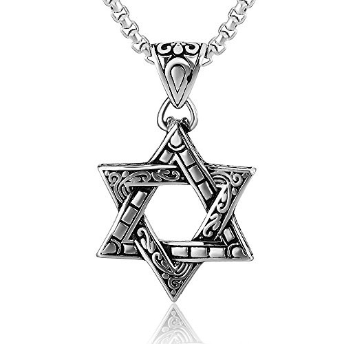 AMGJ Star of David Pendant Necklace 