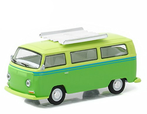 GREENLIGHT 1:64 Club V-Dub Series 4-1968 Volkswagen T2 Type 2 with ROOF Rack