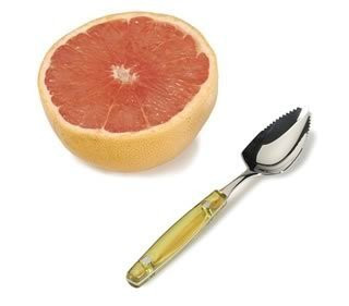 RSVP Endurance Stainless Steel Grapefruit Sectioning Spoons, Set of 2