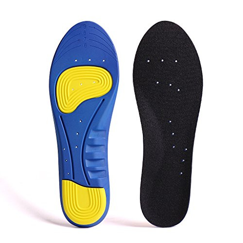 GAOAG Shock-absorptation Breathable Insole Orthotics Gel Sports Comfort Shoes Insole Neutral Arch Replacement Shoe InsoleInsert US Mens 7-10 Womens 8-11_5 GAOAG Shock-absorptation Breathable Insole Orthotics Gel Sports Comfort Shoes Insole Neutral Arch Replacement Shoe InsoleInsert US Mens 7-10 Womens 8-11_5