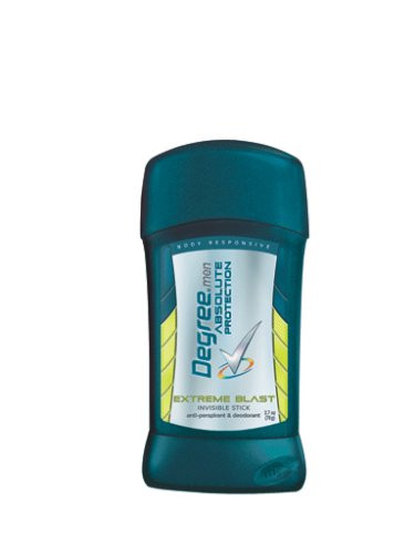 Degree  Men Absolute Protection Anti-perspirant   Deodorant Invisible Stick Extreme Blast 2_7-Ounce Stick Pack of 4