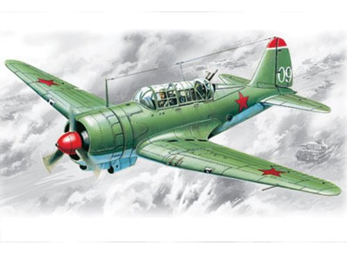 ICM Models Su-2 Soviet Light Bomber Building Kit