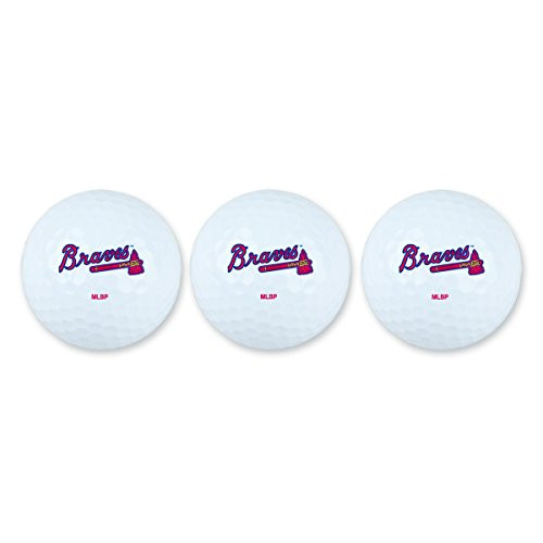 Team Effort MLB Atlanta Braves Golf Ball Pack of 3Golf Ball Pack of 3 NA Team Effort MLB Atlanta Braves Golf Ball Pack of 3Golf Ball Pack of 3 NA