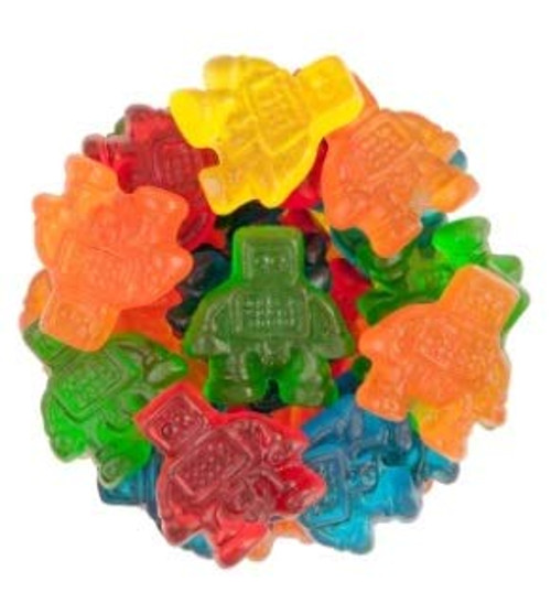 FirstChoiceCandy Assorted Robots Gummy Candy 2LB