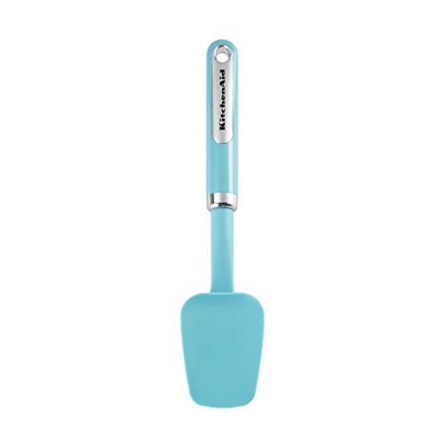 KitchenAid Silicone Spoon Spatula, Aqua Sky