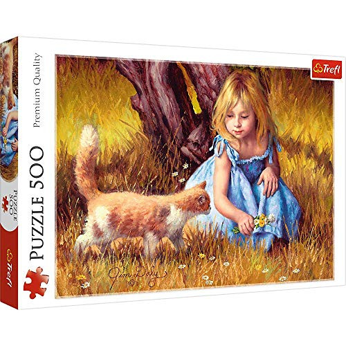 Trefl 500 Piece Jigsaw Puzzles in The Center of Attention Multicolor