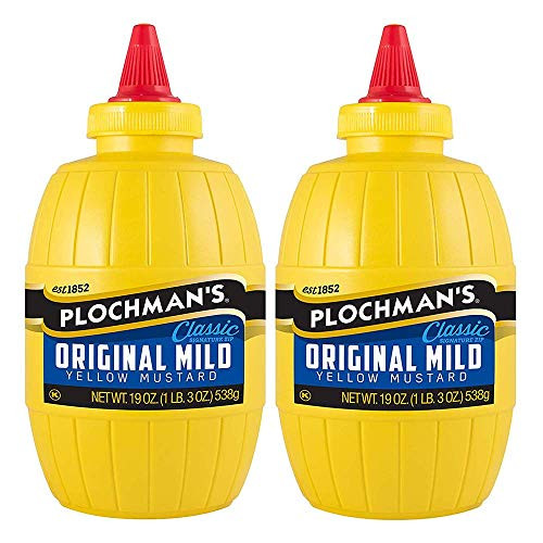 Plochmans Original Mild Classic Yellow Mustard 19 Oz 2 Pack Plochmans Original Mild Classic Yellow Mustard 19 Oz 2 Pack