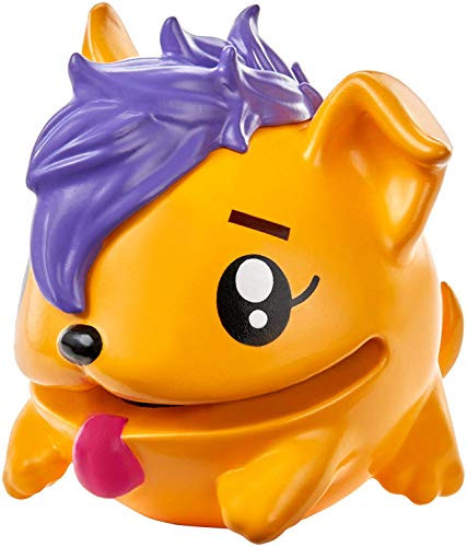 Pooparoos Surpriseroos Figures - Orange Purple Hair Dog
