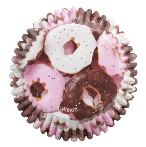 Wilton Standard Baking Cups, 36-Count, Donuts Color