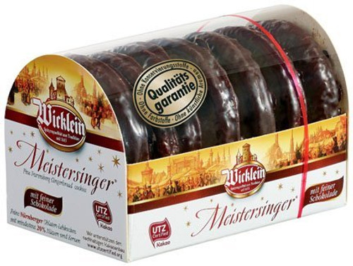Wicklein Meistersinger Lebkuchen - Chocolate Coated Wicklein Meistersinger Lebkuchen - Chocolate Coated