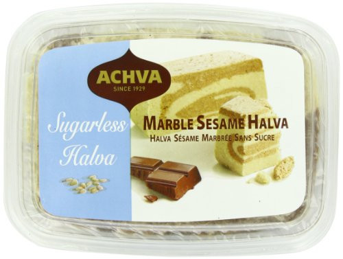 Achva Sugarless Sesame Halva Marble 10_58 Ounce