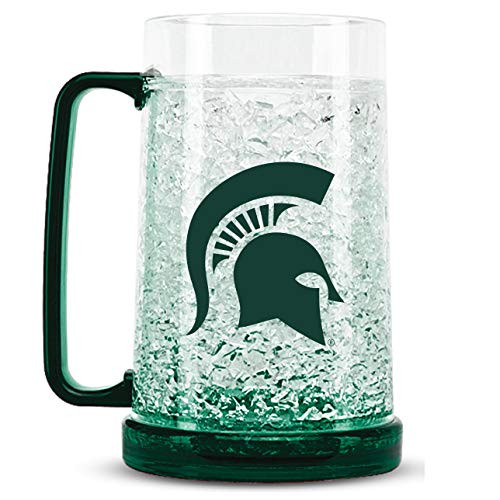 NCAA Michigan State Spartans 16oz Crystal Freezer Mug