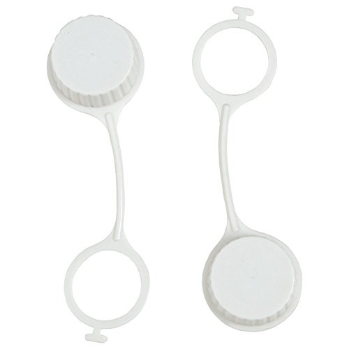 Igloo Tethered Drain Plug Caps, White