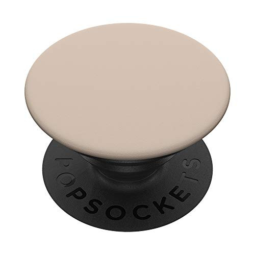 Beige - Tan - Neutral - Solid Color Series PopSockets Grip and Stand for Phones and Tablets