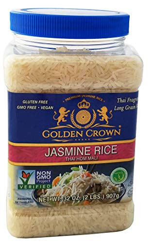 Golden Crown Jasmine Rice 32 Ounce