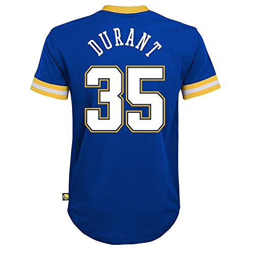 Outerstuff NBA Boys Youth 8-20 Short Sleeve Player Name Number Performance Jersey Youth Large 14-16 Kevin Durant Golden State Warriors Outerstuff NBA Boys Youth 8-20 Short Sleeve Player Name Number Performance Jersey Youth Large 14-16 Kevin Durant Golden State Warriors