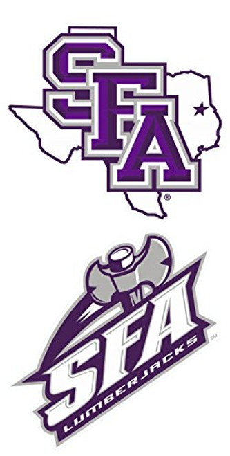 WinCraft Stephen F_ Austin Lumberjacks SFA Lumberjacks Set of 2 Die Cut Decals 4 x 4 ea WinCraft Stephen F_ Austin Lumberjacks SFA Lumberjacks Set of 2 Die Cut Decals 4 x 4 ea