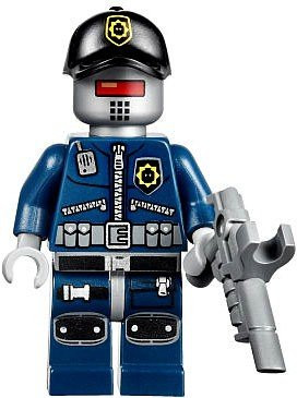 LEGO The Movie LOOSE Mini Figure Robo SWAT