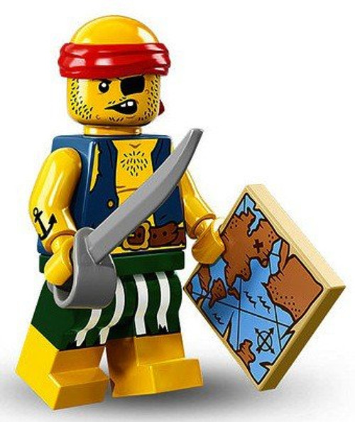 LEGO Series 16 Collectible Minifigures - Scallywag Pirate (71013) LEGO Series 16 Collectible Minifigures - Scallywag Pirate (71013)