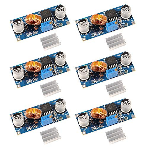 6pcs XL4015 DC-DC Buck Converter Step Down Module 4~38V to 1_25-36V 5A Adjustable Step-Down Module XL4015 4~38v 96 6pcs XL4015 DC-DC Buck Converter Step Down Module 4~38V to 1_25-36V 5A Adjustable Step-Down Module XL4015 4~38v 96