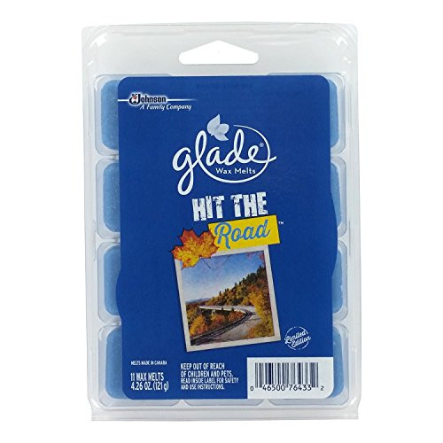 Glade Wax Melts 2015 Fall Limited Edition Hit The Road, 4.26 oz, 11 Melts