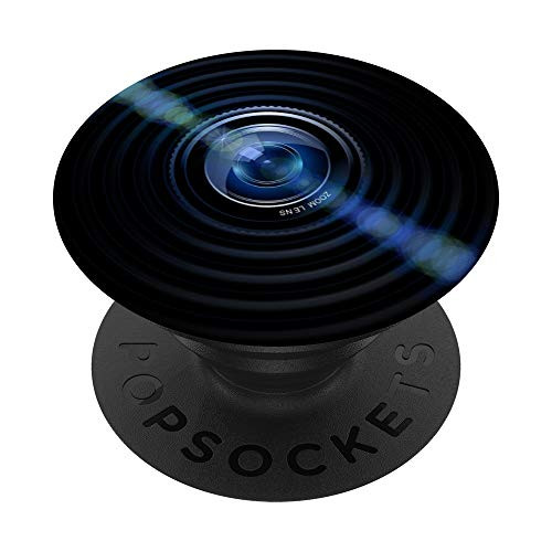 Camera Lens Photography Lover Photo Photographer Gift PopSockets Grip and Stand for Phones and Tablets