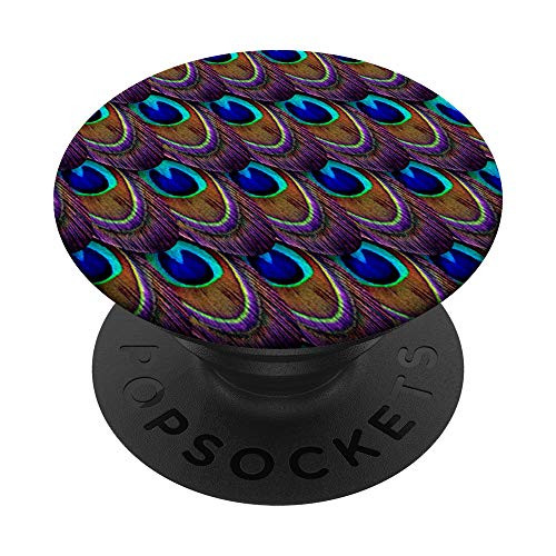 A Colorful Peacock Feather Graphic Gift PopSockets Grip and Stand for Phones and Tablets A Colorful Peacock Feather Graphic Gift PopSockets Grip and Stand for Phones and Tablets
