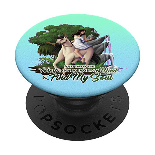 And Into The Forest I Go To Lose My Mind   Find My Soul PopSockets Grip and Stand for Phones and Tablets