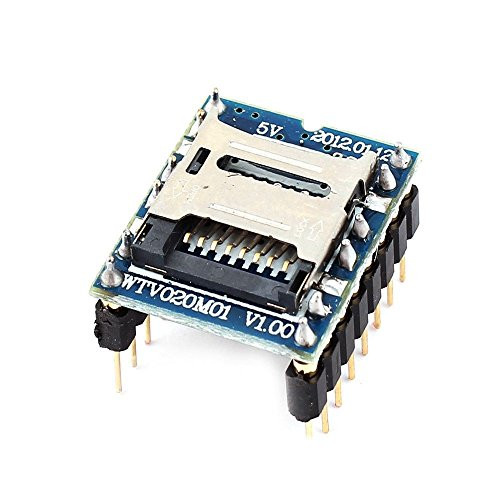 WTV020 WTV020-SD WTV020SD-20SS Mini SD Card MP3 Sound Module For PIC 2560 UNO R3 WTV020-SD-16P by Atomic Market