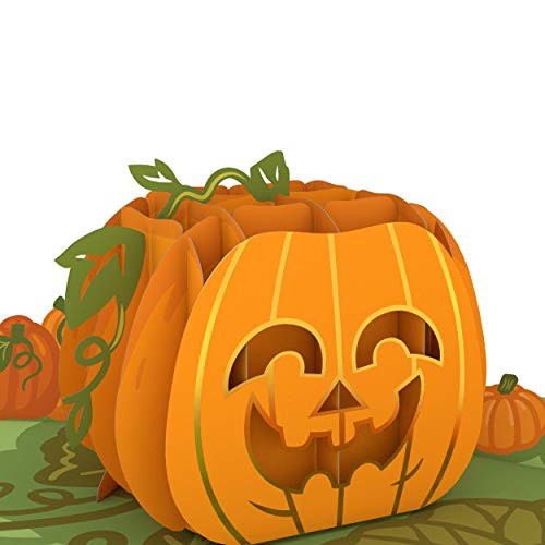 Lovepop Happy Halloweem Pumpkin Pop Up Card - 3D Cards Halloween Pop Up Cards Pumpkin Card 3D Halloween Card Halloween Card for Kids Halloween Greeting Cards