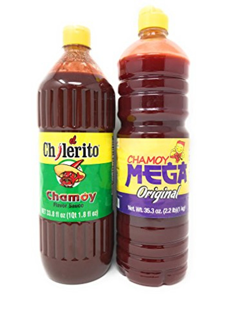 Chamoy Sauce Bundle Chilerito and Mega Chamoy Chamoy Sauce Bundle Chilerito and Mega Chamoy